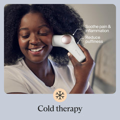 TheraFace PRO : ensemble d'anneaux chaud et froid pour une routine personnalisée.