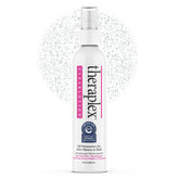 Theraplex Clear Lotion Spray bottle front view, highlighting light hydration for sensitive skin.