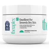 Theraplex Crème émolliente – bocal, hydratation durable pour peau sèche.