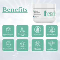Theraplex Crème émolliente – zones sèches du corps hydratées.