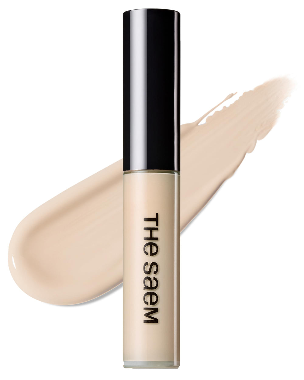 THESAEM Cover Perfection Tip Concealer avec embout éponge précis pour une application ciblée et durable.