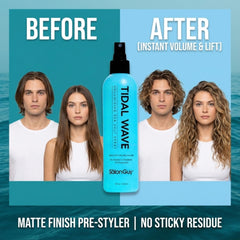 THESALONGUY Tidal Wave extrait-algues apportant douceur pendant le coiffage.