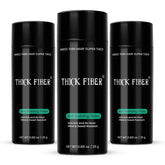 Thick Fiber – Bouteille noire 25 g vue avant, rendu naturel.