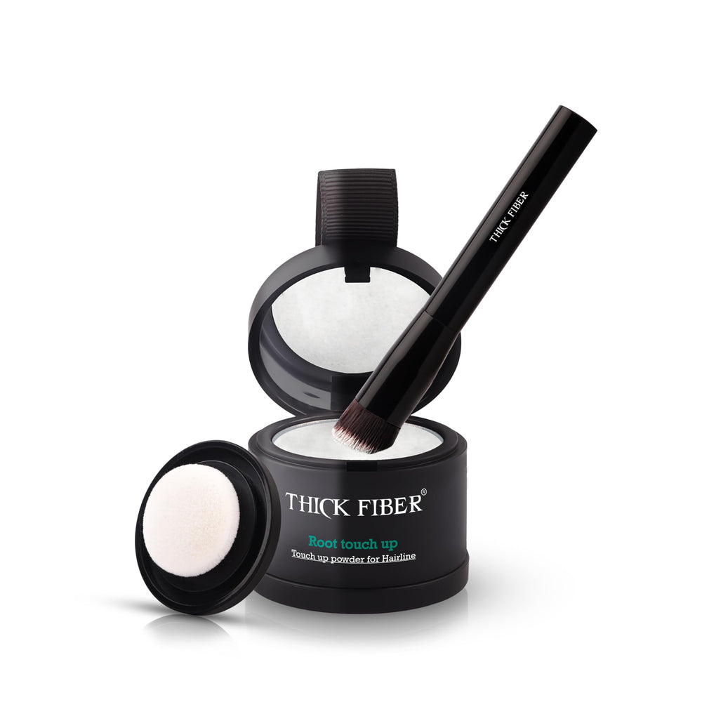 Thick Fiber poudre racines pour camoufler les racines et cheveux clairsemés