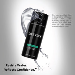 Thick Fiber: résultat naturel qui résiste au vent et à la pluie.