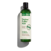 Thicker Fuller Hair conditionneur renforçant, bouteille, cheveux plus épais sans résidu gras.