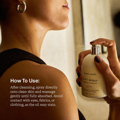 Third Layer Day Spray : formulation sans alcool et sans parfum synthétique.