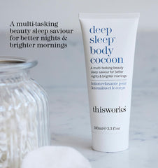 THISWORKS Deep Sleep Body Cocoon – crème à absorption rapide, confort au coucher