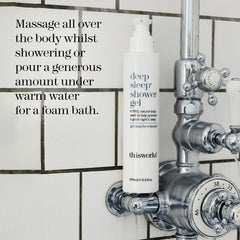 THISWORKS Gel Douche Sommeil Profond – camomille et douceur pour la peau.