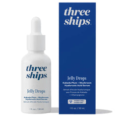 Three Ships flacon-serum gelé Kakadu Plum et champignon: hydratation et repulpement.