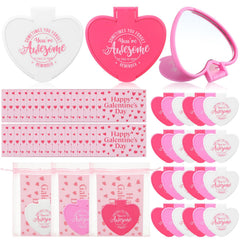 Thyle Miroir cœur mini – miroir de poche compact pour retouches rapides.