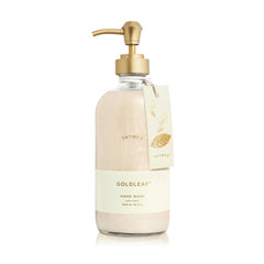 Thymes Goldleaf Lavage Main Bouteille : hydratation douce après chaque lavage et parfum délicat