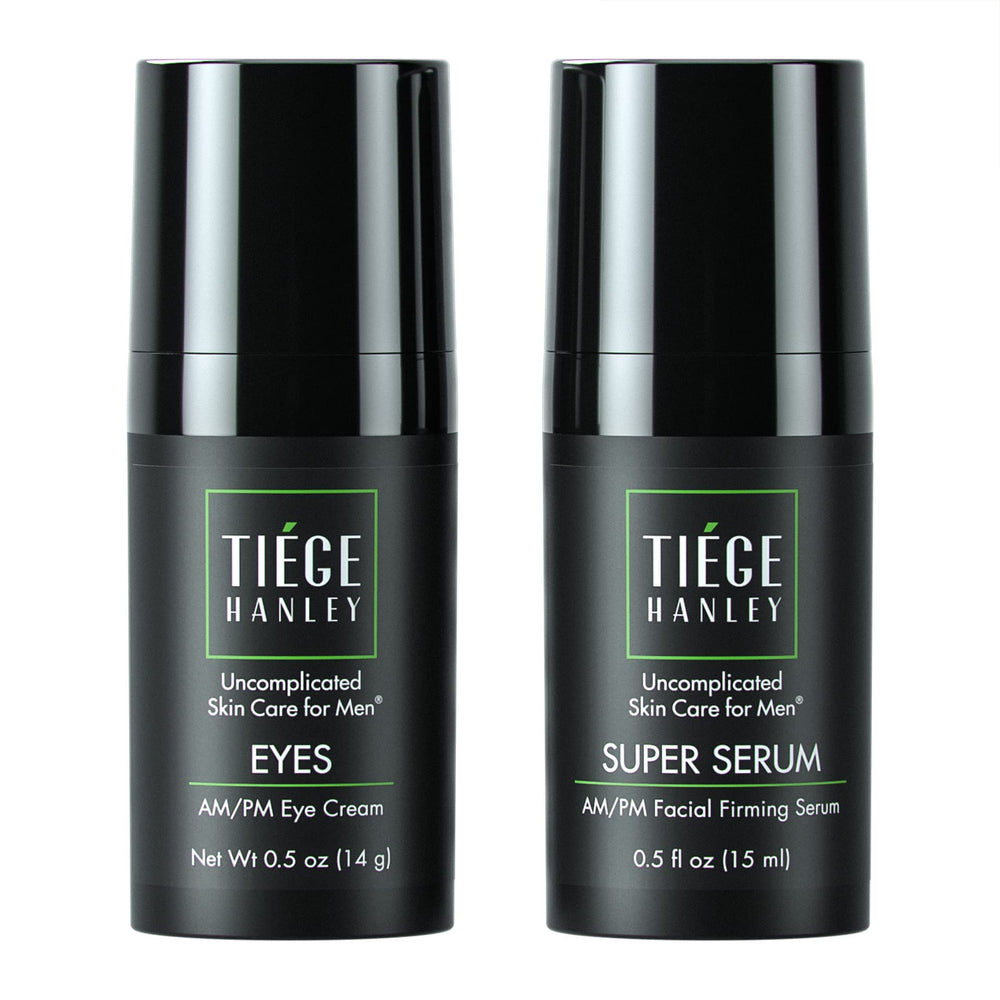 Crème Yeux Tiege Hanley pour contours hydratés et ridules réduites.