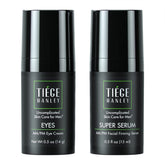 Crème Yeux Tiege Hanley pour contours hydratés et ridules réduites.