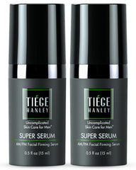 Sérum Tiege Hanley flacon 0,5 oz pour peau plus tonique.