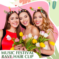 Tigeen fleurs multicolores – accent chic et vibrant pour soirées.