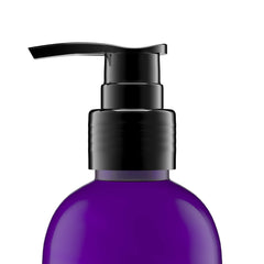 Contrôle des frisottis grâce au shampoing violet TIGI Bed Head Dumb Blonde.