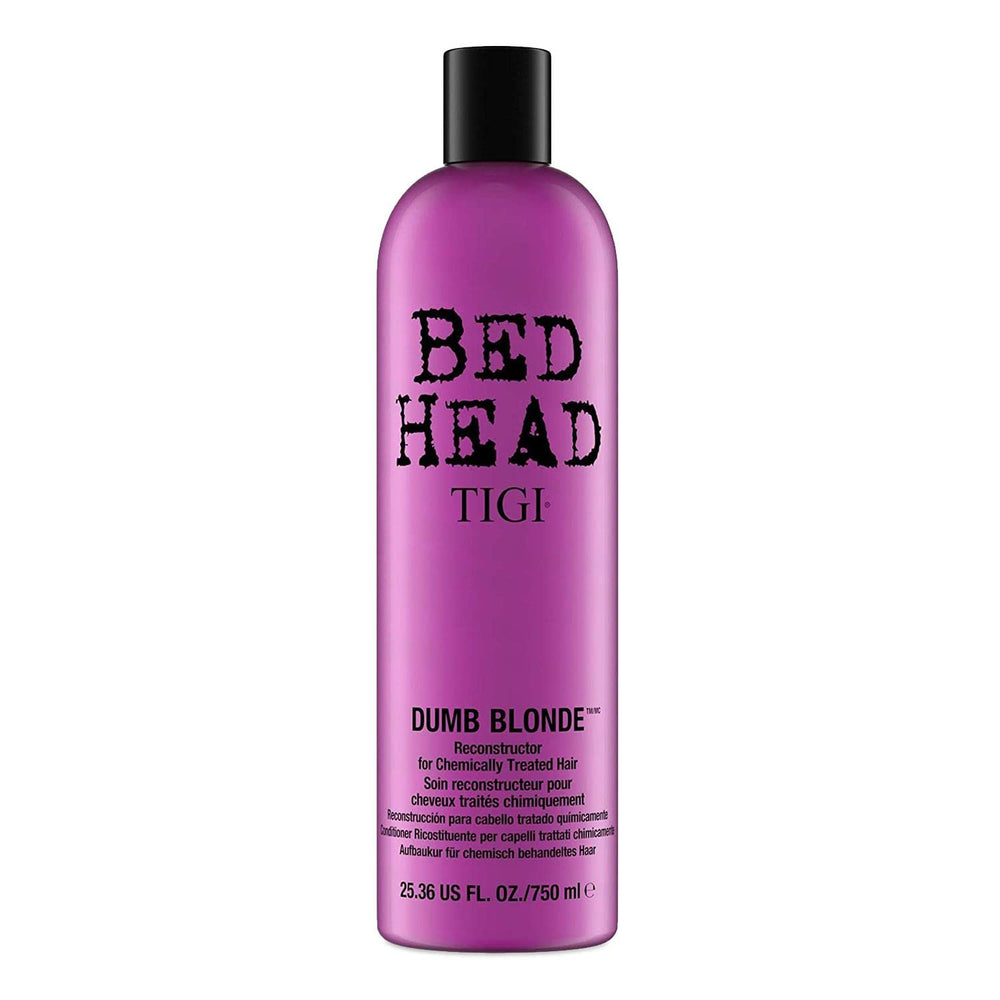 Bouteille du Bed Head Dumb Blonde Reconstructor pour soin et protection de la couleur