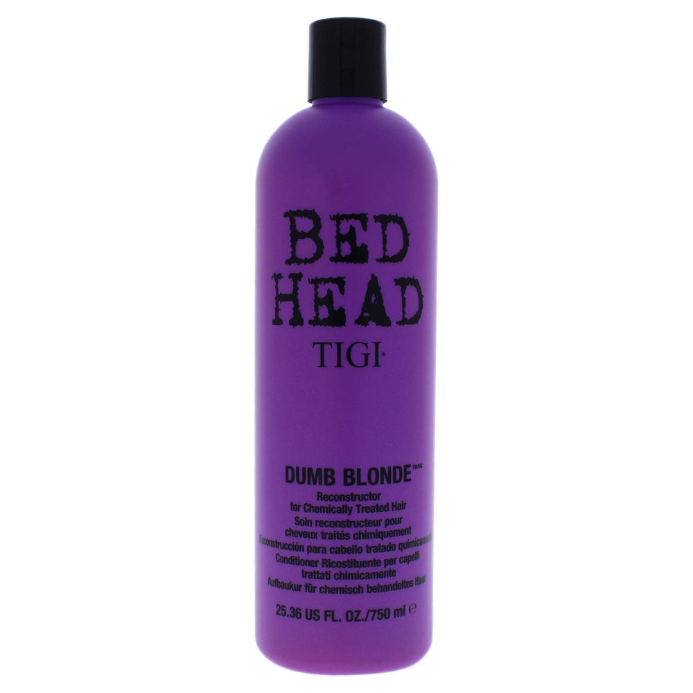 TIGI Bed Head Dumb Blonde Reconstructor – Bouteille 750 ml, protège la couleur et nourrit les cheveux.