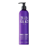 TIGI Bed Head Dumb Blonde: bouteille de shampoing violet tonifiant pour blondes.