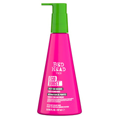 Bouteille TIGI Bed Head Ego Boost prête à nourrir les cheveux sans rinçage.