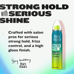 TIGI Bed Head Masterpiece anti-frisottis, contrôle durable sans lourdeur.