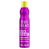 Bouteille TIGI Queen For A Day offrant un volume durable.