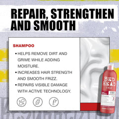 Bed Head Resurrection de TIGI, image sur longueurs et pointes pour plus de douceur.