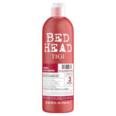 Bed Head Resurrection de TIGI, flacon lustré, idéal pour réparer les cheveux endommagés.