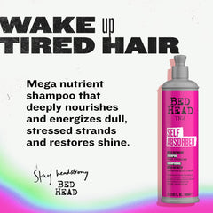 Bed Head Self Absorbed Après-Shampoing TIGI, bouteille, contrôle des frisottis et douceur.
