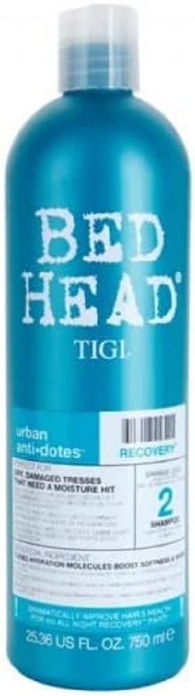 TIGI Bed Head Urban Anti+dotes Recovery Shampoo - bouteille prête à l'emploi, revitalisant les longueurs.