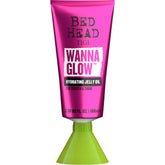 TIGI Bed Head Wanna Glow sérum flacon offre hydratation intense et brillance naturelle.
