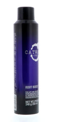 TIGI Catwalk Your Highness Root Boost Spray, application précise, guide pour racines volumineuses.