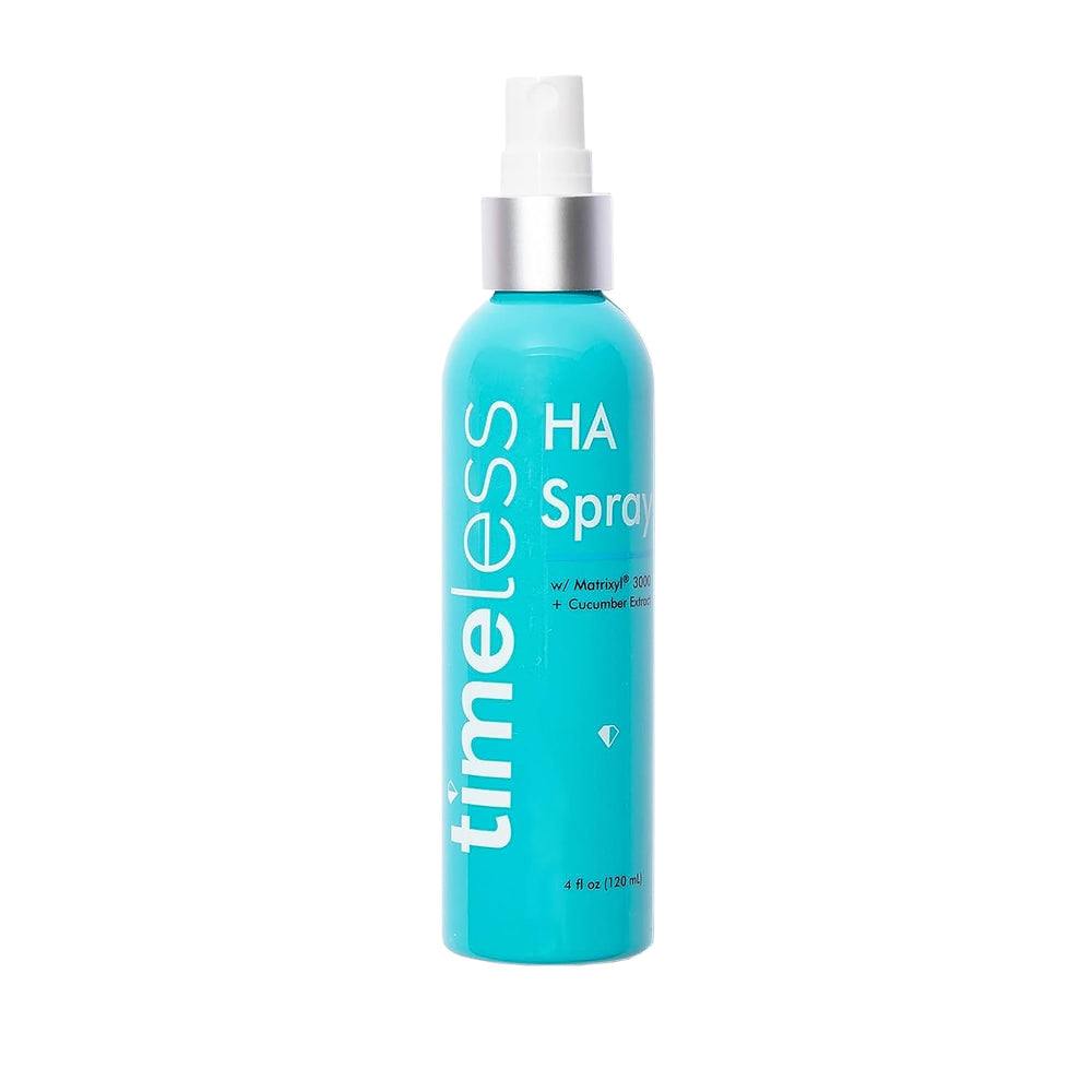 Timeless Skin Care HA Matrixyl 3000 avec concombre — brume visage hydratante en bouteille