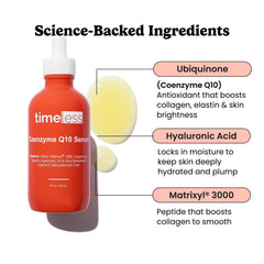 Sérum Timeless avec texture satinée pour peau lisse et veloutée.