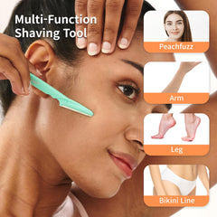 Prise en main Tinkle dermaplaning confortable pour débutants.
