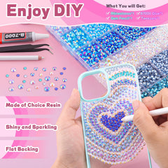 TINKRSTUFF pinces pour strass, précision facilitant la pose.