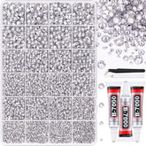 Gemme strass en résine transparente TINKRSTUFF pour projets diamant