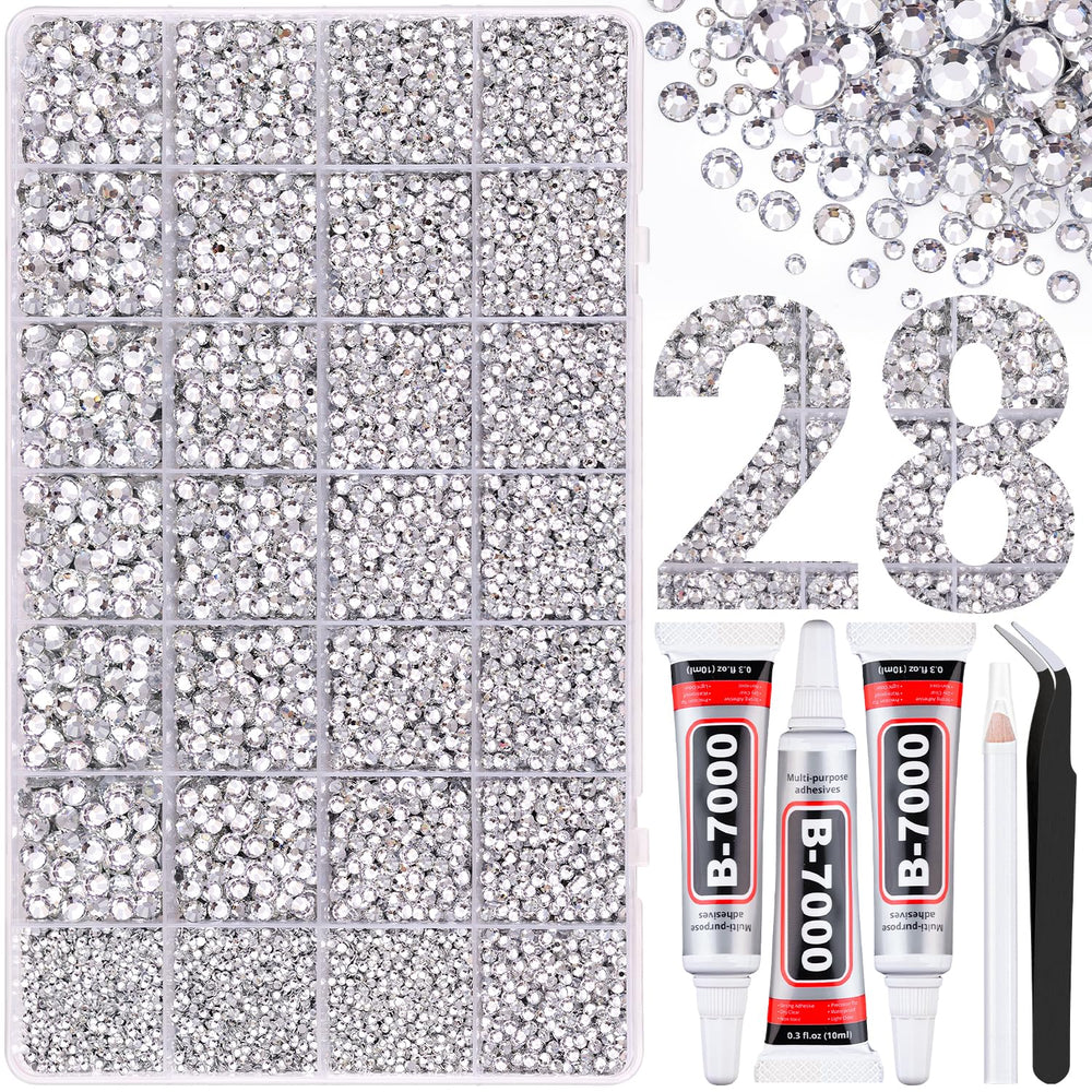 Cuiseur de strass TINKRSTUFF avec résine transparente et boîte à grilles pour pavage créatif