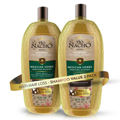 Shampoing anti-chute Tío Nacho aux herbes mexicaines pour cheveux plus forts