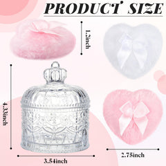 Ensemble poudre visage et corps Tioncy pour une couvrance homogène.