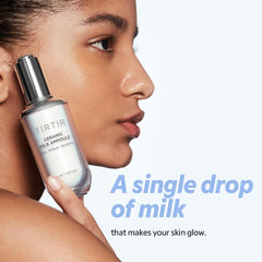 TIRTIR Ampoule Lait Céramique – application précise pour un éclat instantané.
