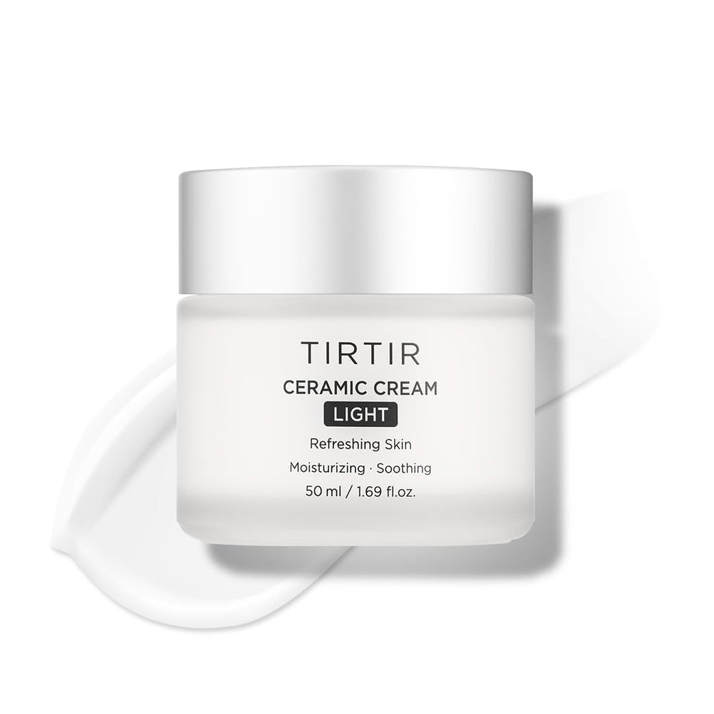 TIRTIR Ceramic Cream Light - texture légère pour peau lumineuse et hydratée.