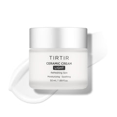 TIRTIR Ceramic Cream Light - texture légère pour peau lumineuse et hydratée.