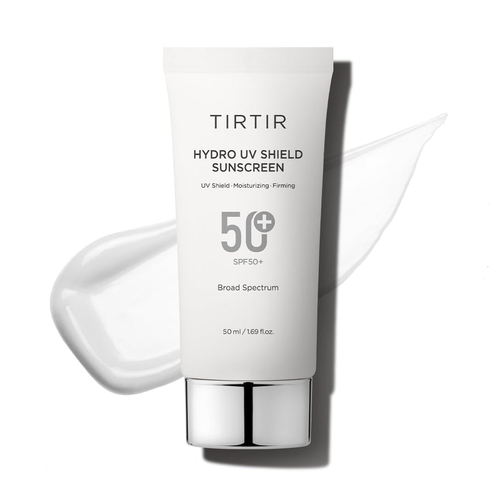 TIRTIR Hydro UV Shield – bouteille pratique pour application quotidienne de protection solaire.