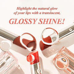 TIRTIR Waterism Glow Melting Balm application lèvres, texture fondante et douceur.