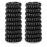 Set d'attaches spirales TIZZYT pour cheveux noirs, sans dommages et sans casse