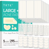 Pansements TKTK XL pour le visage, couverture dense et absorption efficace.