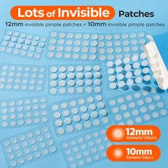 Patch TKTK applique facilement sur peau propre pour une couverture discrète.