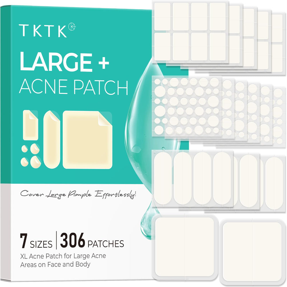 Patch TKTK grand visage, absorption rapide pour les imperfections.